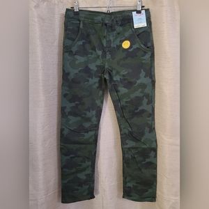 Boys' Super Stretch Pull-on Taper Fit Jogger Jeans Cat & Jack - Green Size 14H